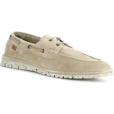 Ambitious Lug Sole Boat Shoe In Sand Suede