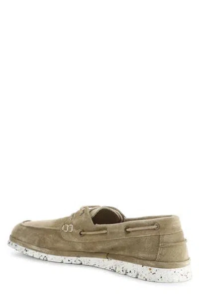 Ambitious Lug Sole Boat Shoe In Sand Suede