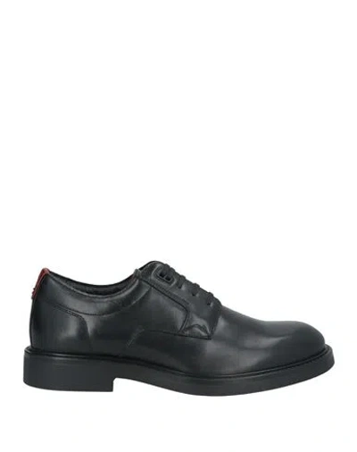 Ambitious Man Lace-up Shoes Black Size 9 Leather