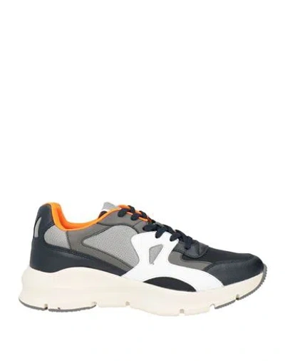 Ambitious Man Sneakers Midnight Blue Size 8 Textile Fibers In Black