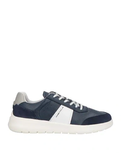 Ambitious Man Sneakers Navy Size 8 Leather