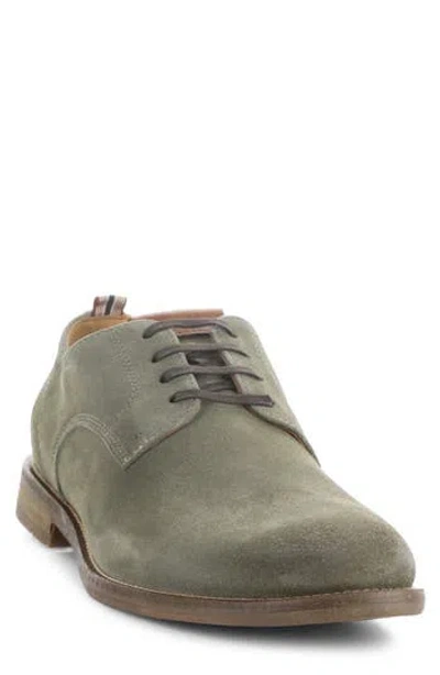 Ambitious Plain Toe Derby In Salvia Suede