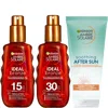 Ambre Solaire Garnier  Ideal Bronze Protective Oil Spf15 & Spf30 With After Sun Tan Maintainer