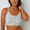 Ambrielle Adaptive Wireless Full Coverage Bra In Gray