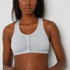 Ambrielle Adaptive Wireless Full Coverage Bra In Gray