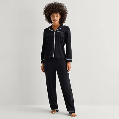 Ambrielle Amb Ls Ll Notch Set In Black