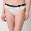 Ambrielle Cotton Bikini Panty In White