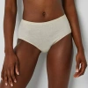 Ambrielle Cotton Brief Panty In Sand