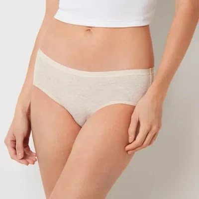 Ambrielle Cotton Hipster Panty In Brown