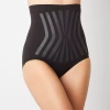 Ambrielle Lycra Fitsense Technology Hi Waist Brief In Black