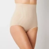 Ambrielle Lycra Fitsense Technology Hi Waist Brief In Sand