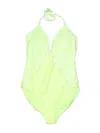 Ambrielle One Piece Swimsuit In Green
