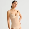Ambrielle Open Bust Shaping Camisole In Neutral