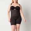 Ambrielle Plus Torsette Thigh Slimmers In Black