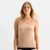 Ambrielle Seamless Shapewear Camisole In Sand