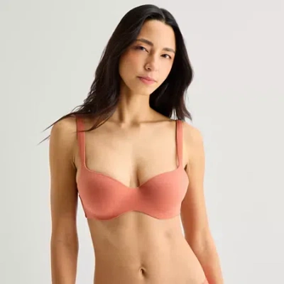 Ambrielle Super Soft Balconette Bra In Pink