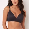 Ambrielle Super Soft Wirefree Full Coverage Bra In Black