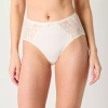 Ambrielle Tulip Lace Womens Brief Panty In White