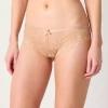 Ambrielle Tulip Lace Womens Cheeky Panty 364244 In Sand
