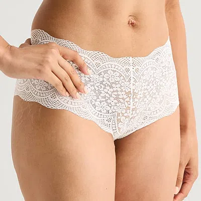 Ambrielle Womens Cheeky Panty 393790 In Beige