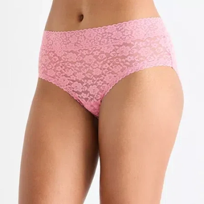 Ambrielle Womens Hipster Panty 338968 In Pink