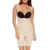 Ambrielle Wonderful Edge Wear Your Own Bra Singlet Body Shaper In Sand