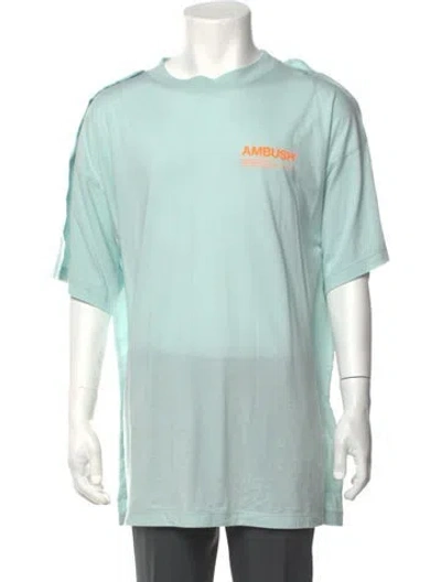Pre-owned Ambush 2019 Graphic Print T-shirt In Blue