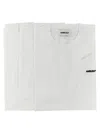 Ambush Logo-embroidered Cotton T-shirt (pack Of Three) In Blanc De Blanc