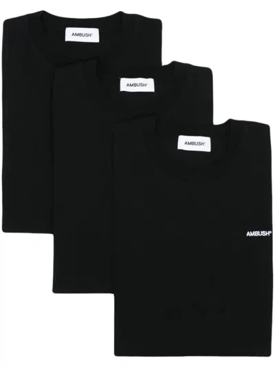 Ambush 3 Pack T-shirt Clothing In Black