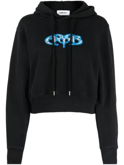 Ambush Amb Graphic Baby Hoodie In Black