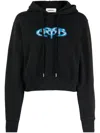Ambush Graphic Baby Hoodie Drawstring Hood In Black