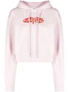 Ambush Amb Graphic Baby Hoodie In Pink