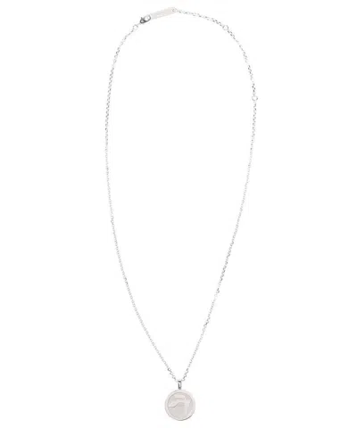 Ambush Amblem Charm Necklace In White