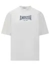 Ambush Cotton T-shirt Logo Print In White