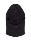 Ambush Ribbed-knit Balaclava In Black