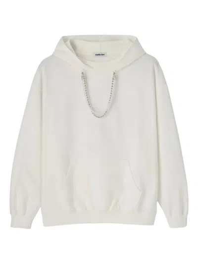 Ambush Ball-chain Hoodie In White
