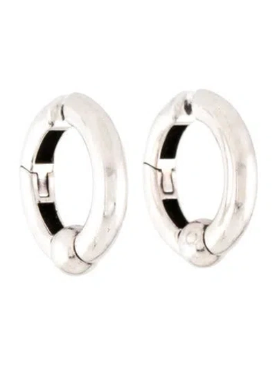 Pre-owned Ambush Ball Closure Hoop Earrings In Multi