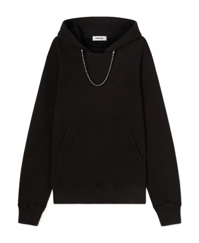 AMBUSH AMBUSH BALLCHAIN LONG-SLEEVED HOODIE