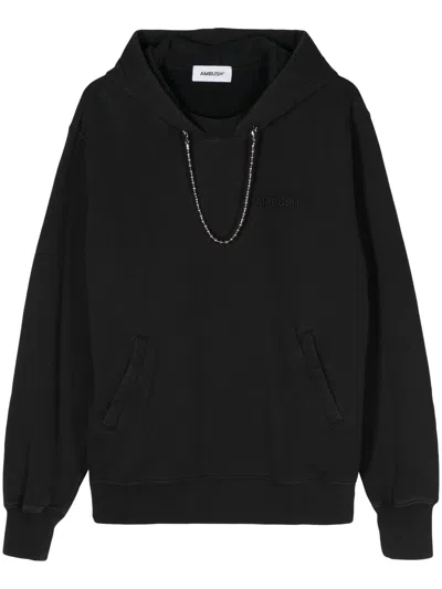 Ambush Ballchain Hoodie In Black