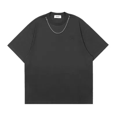 Pre-owned Ambush Ballchain Necklace T-shirt 'black' | Men's Size S