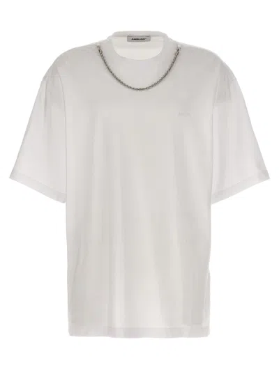 Ambush Ballchain T-shirt In Blanc De Blanc