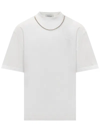 Ambush Ballchain T-shirt In Blanc De Blanc