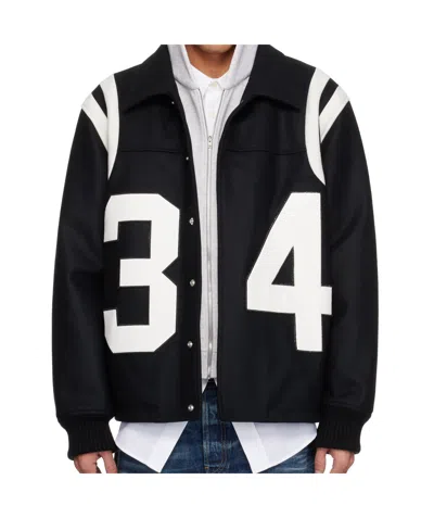 Ambush Baseball Jacket In Black