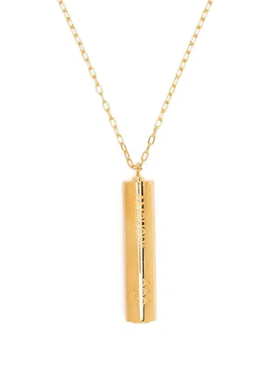 Ambush Battery-charm Necklace In Gold