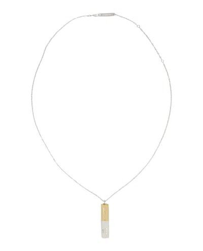 Ambush Battery Charm Necklace In Silver
