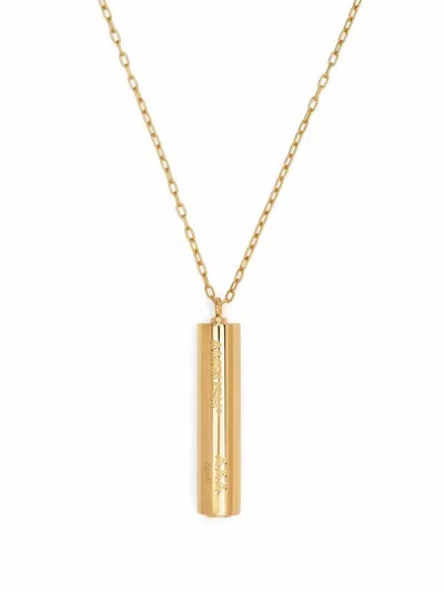 Ambush Battery Pendant Necklace In Gold
