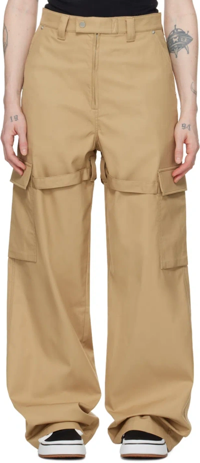 Ambush Beige Relaxed-fit Cargo Pants