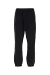 Ambush Black Cotton Joggers In Tap Shoe