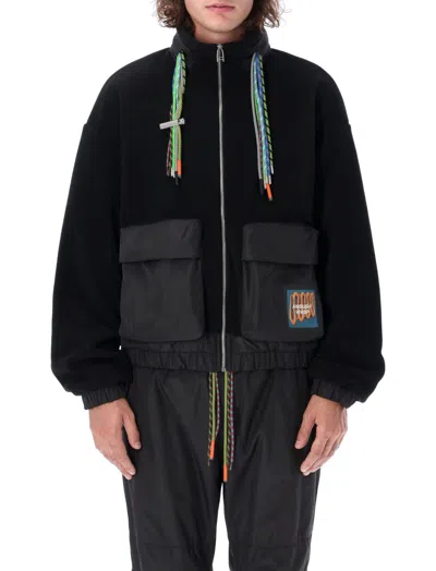 AMBUSH BLACK LOGO PATCH JACKET