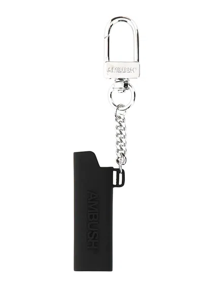 AMBUSH AMBUSH BLACK METAL LIGHTER HOLDER